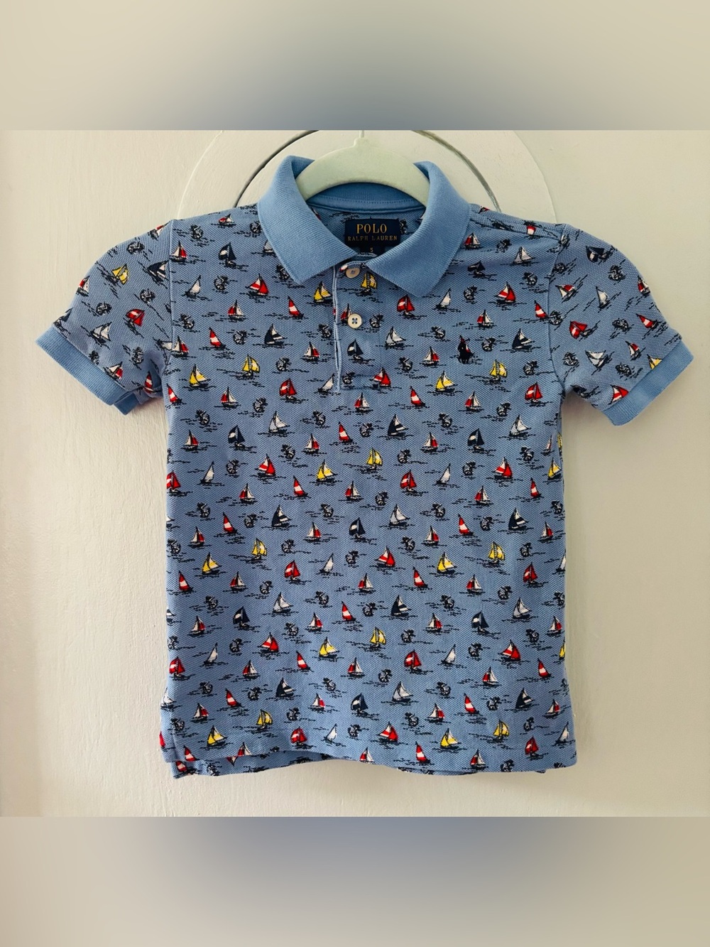 Boys Ralph Lauren Sailboat Polo size 5